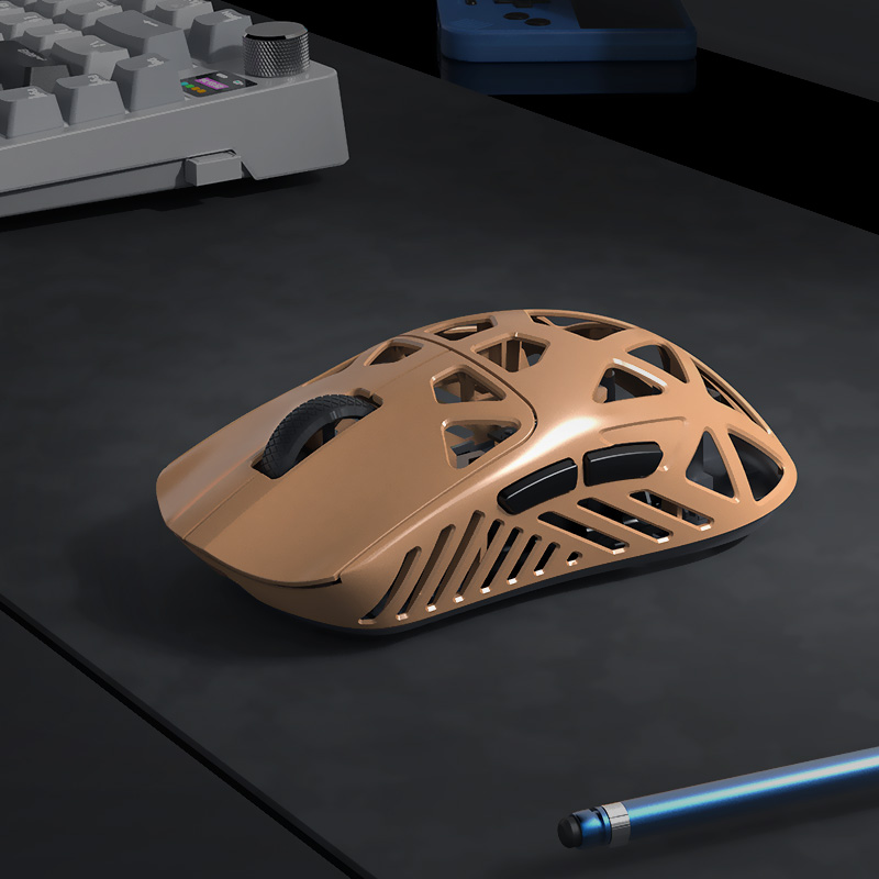 GM-012 Magnesium Alloy Hollow Exoskeleton Lightweight Gaming Mouse