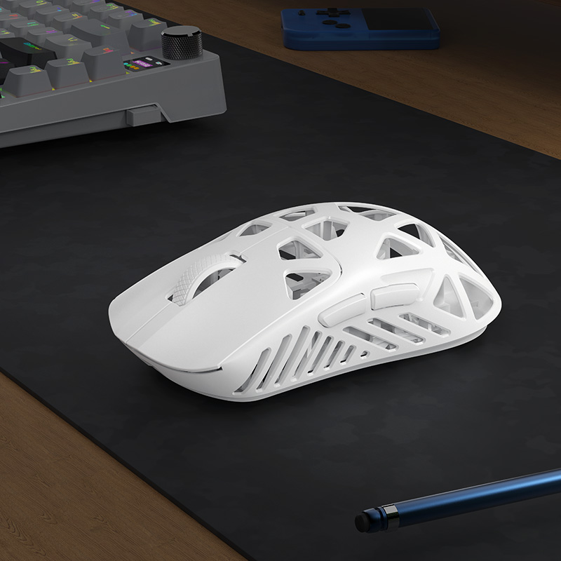 GM-012 Magnesium Alloy Hollow Exoskeleton Lightweight Gaming Mouse