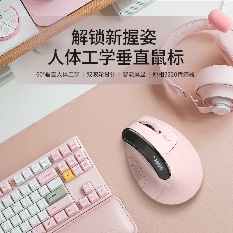 TM-023Wireless Vertical Mouse