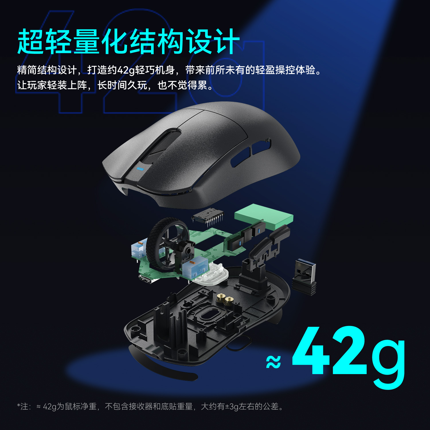 GM-010 Lightweight Gaming Mouse